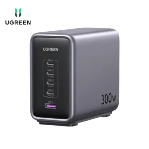 Ugreen Nexode 300W Usb C Gan Charger-5 Ports Desktop Charger Hot Sale Frenzy