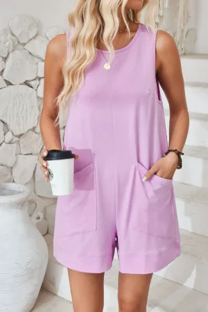 Lovelet Round Neck Sleeveless Romper Weekend Specials
