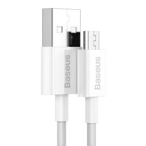 Baseus Superior Micro Usb Fast Charging Data Cable White 2M Mega Online Discount Hot Deals Today