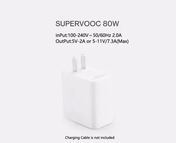 Hot Offer Ending Soon Oppo Super Vooc 80W Power Adapter