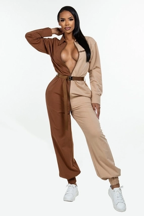 Hot Deals Today Long Sleeve Oversized Cozy Shirt Jumpsuit