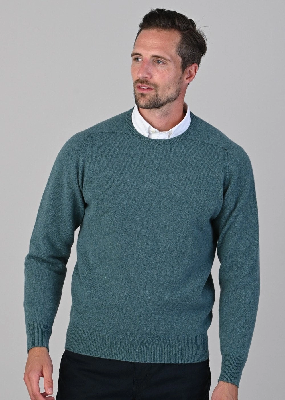 Leven 2 Ply Lambswool Crew Neck Dont Miss This Deal