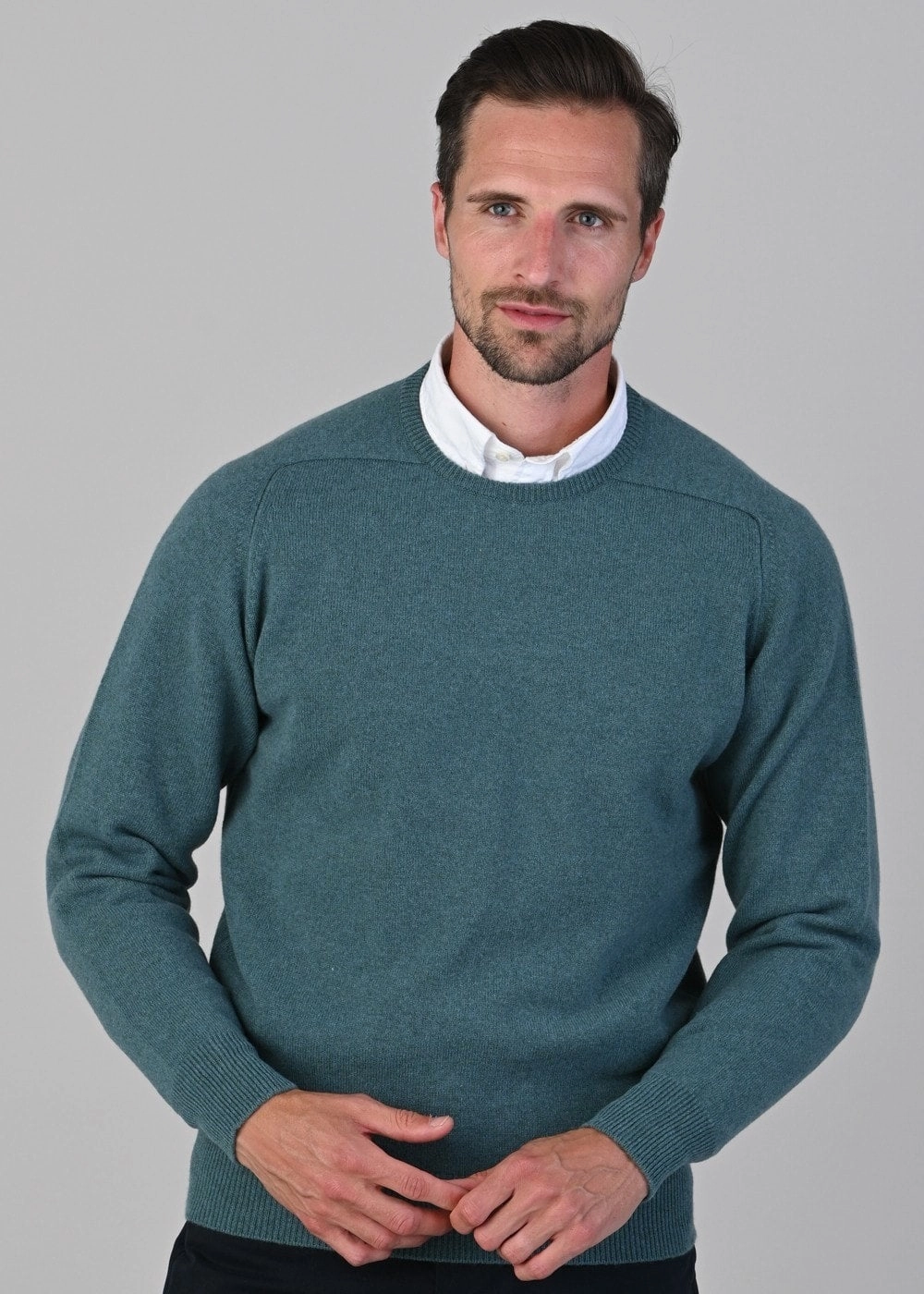 Special Savings Today Leven 2 Ply Lambswool Crew Neck