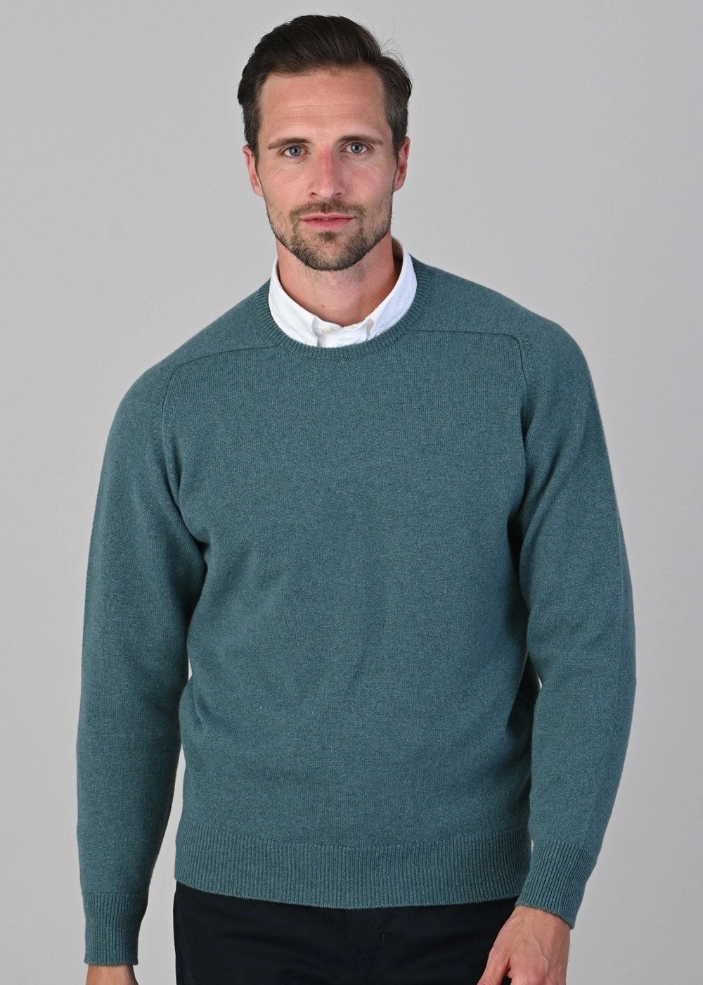 Leven 2 Ply Lambswool Crew Neck Big Sale Today