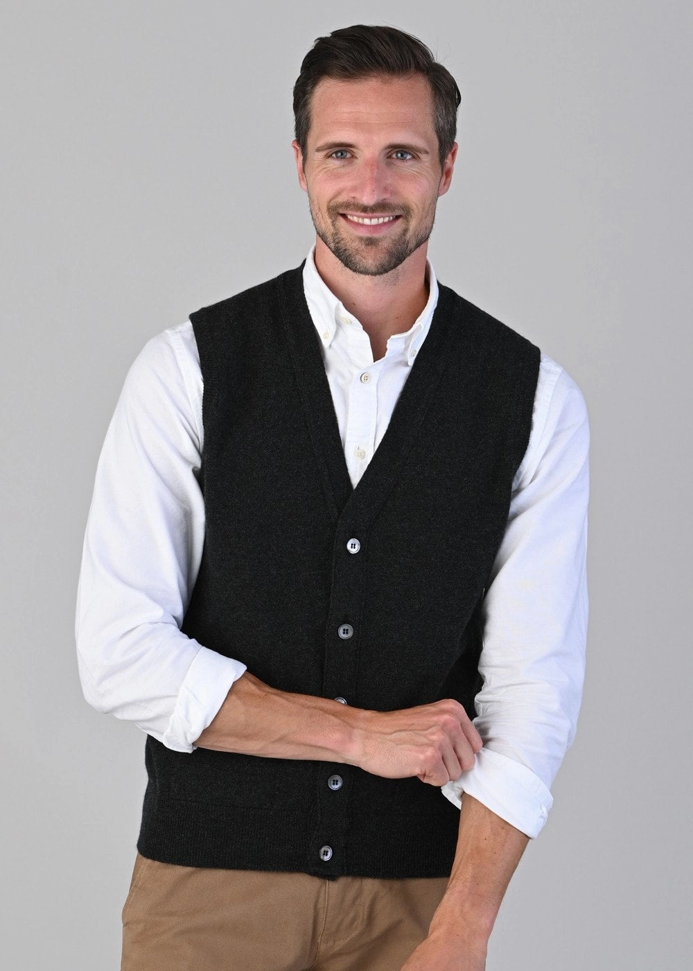 Today Only Discount Alert Trending Today Steal Oxton 1 Ply Cashmere Waistcoat