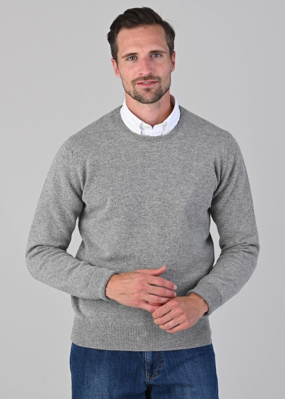Rob 2 Ply Lambswool Crew Neck Todays Trending Deals MustHave Items