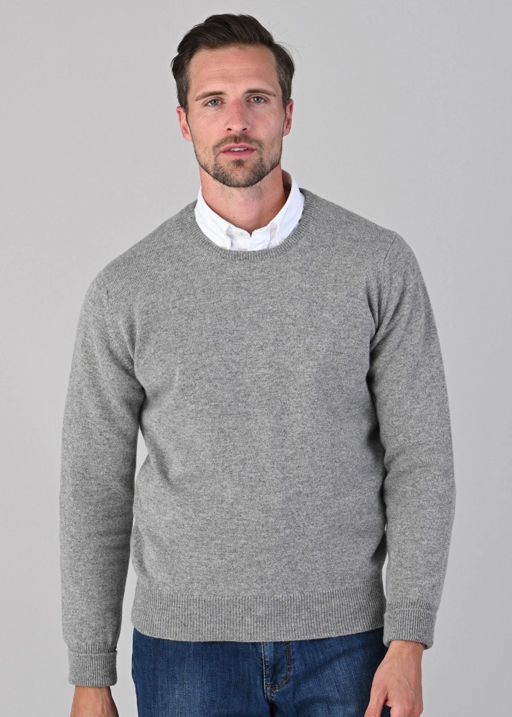 Hot Clearance Now Big Savings Event Rob 2 Ply Lambswool Crew Neck