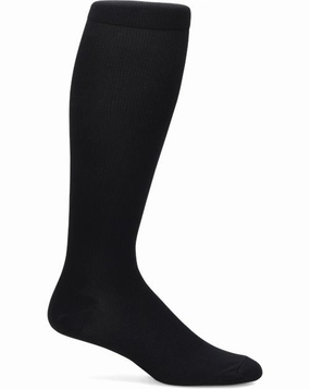 Nurse Mates Men'S Compression Socks-Solid Black Na0016599 Hot Price Drop Exclusive Holiday Deal