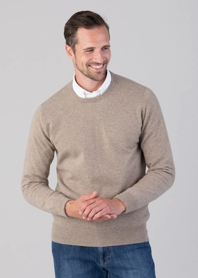 Biggest Savings Now Oxton 1 Ply Cashmere Crew Neck