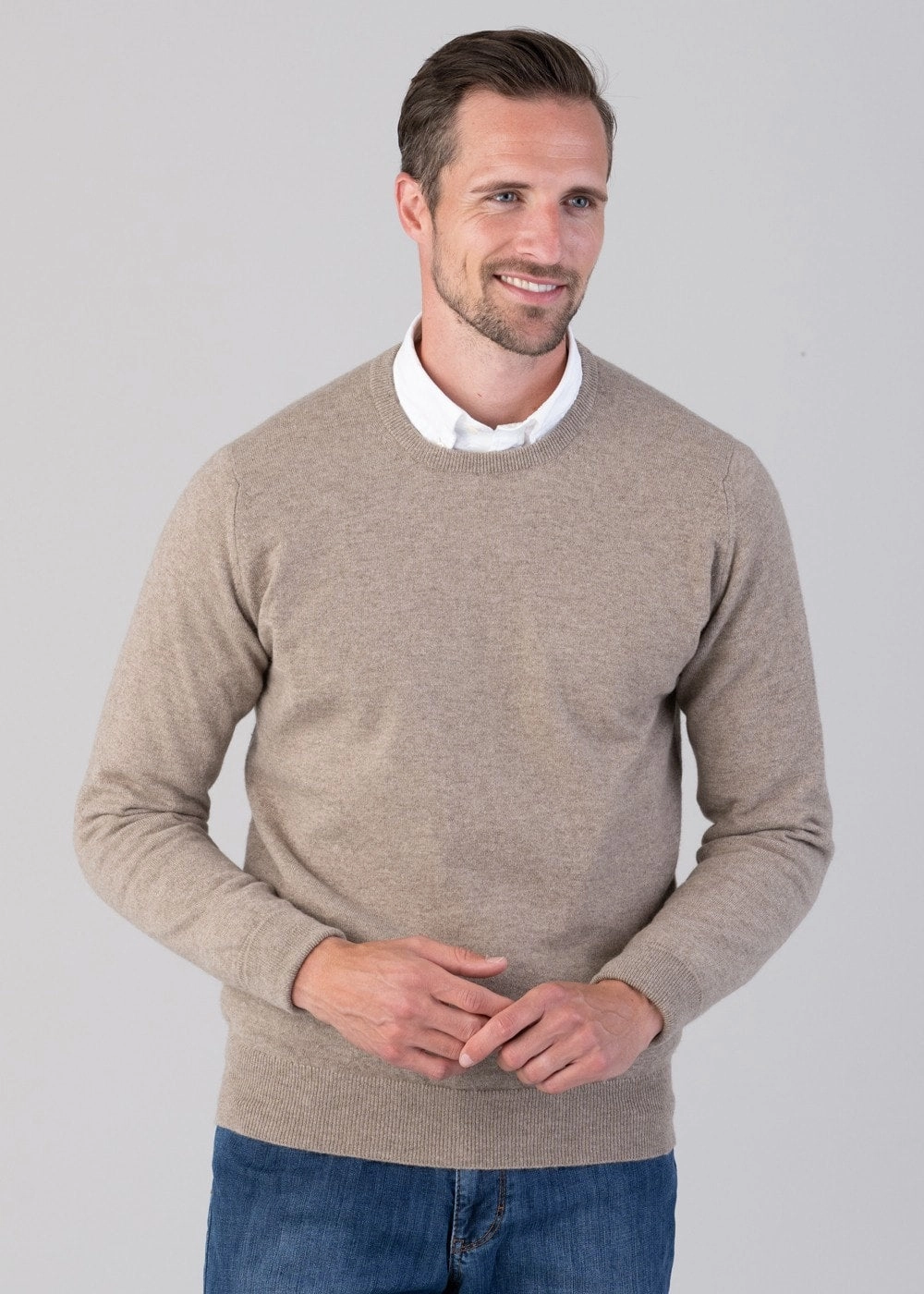 Shop Smart Save Save More Online Oxton 1 Ply Cashmere Crew Neck