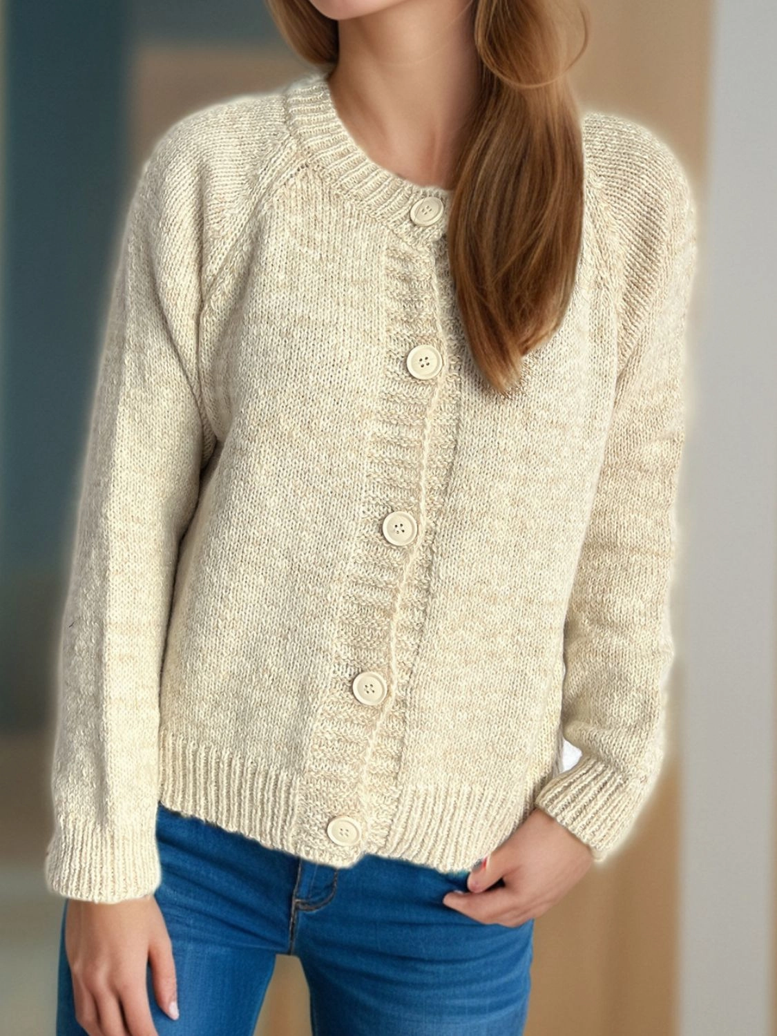 Mega Hot Offer Shop Today Save Heathered Button Down Long Sleeve Cardigan