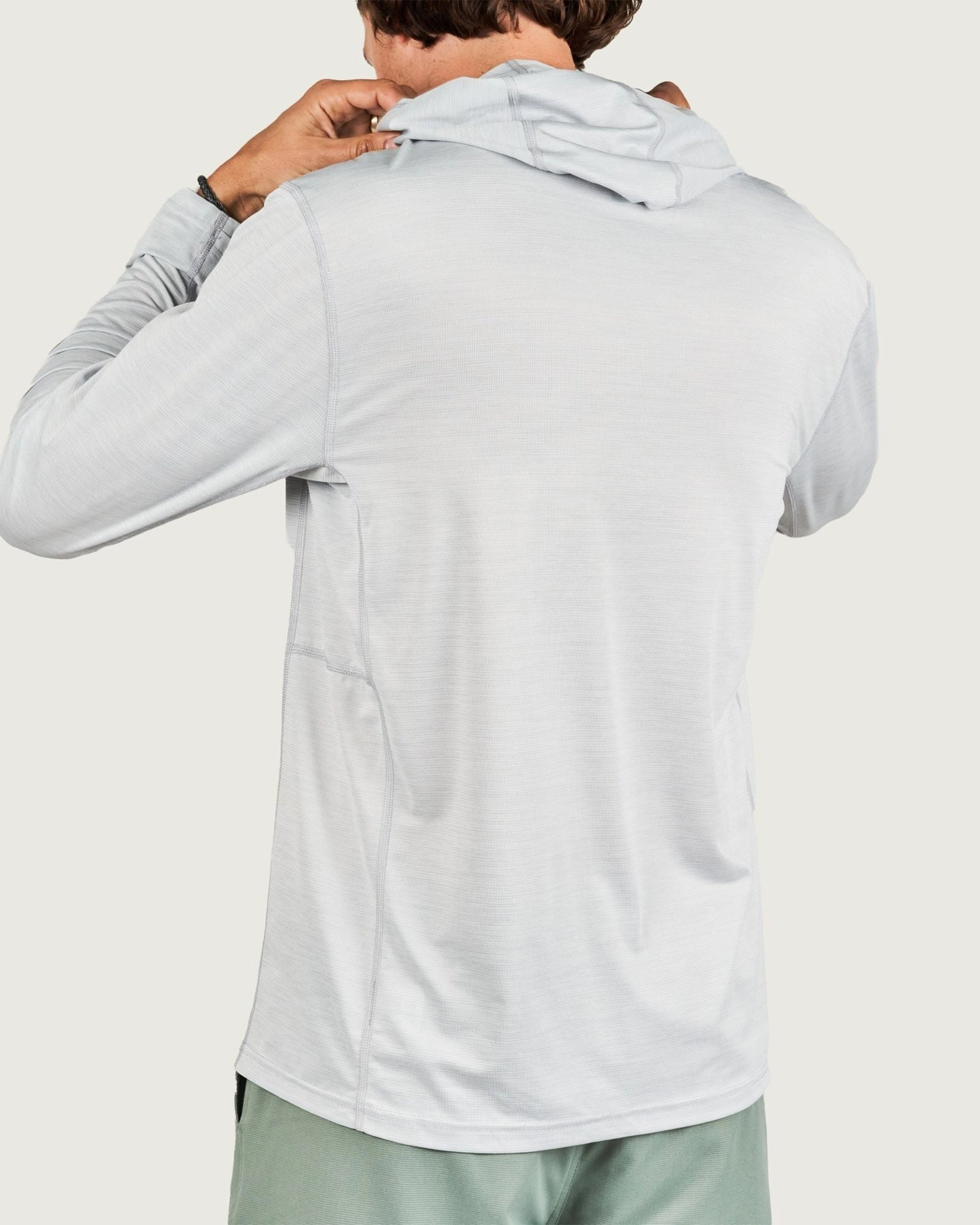 High Noon Tech Hoodie - Smoke Heather Online Exclusive Savings New Arrival Discount