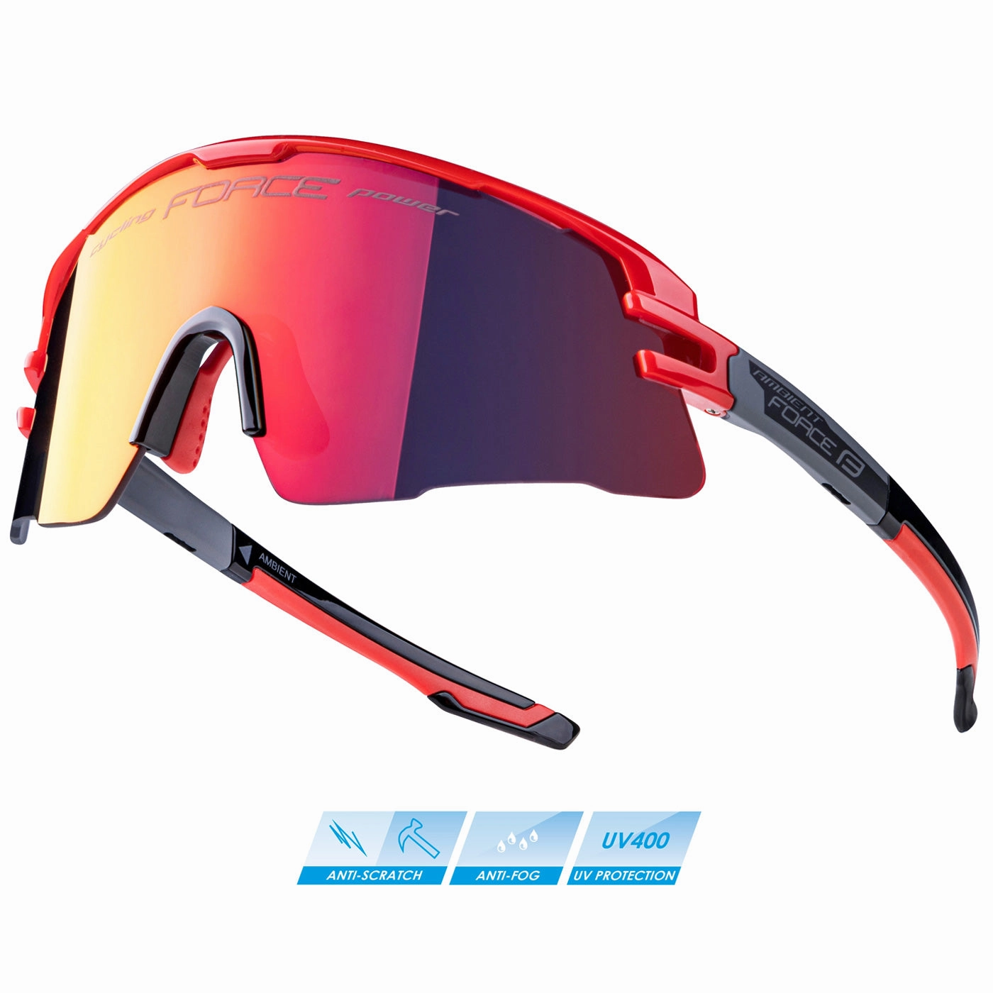 Force Ambient sunglasses - Red grey