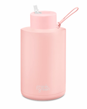 Frank Green Ceramic Reusable Bottle 68Oz/2 Litre With Straw Lid -Blushed Hot Savings Alert Clearance Event