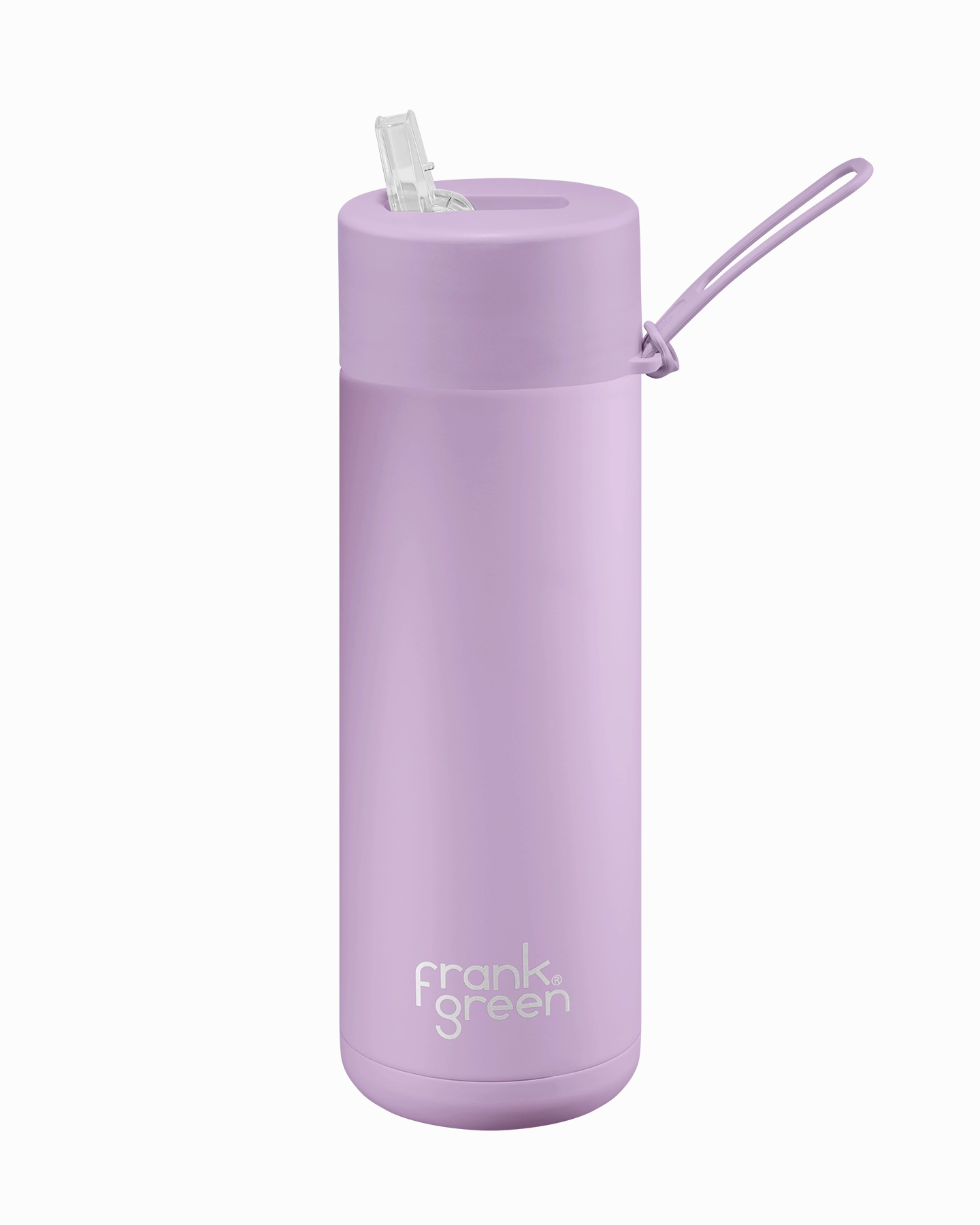 Instant Savings Deal Frank Green Ceramic Reusable Bottle With Straw Lid 20Oz - Lilac Haze