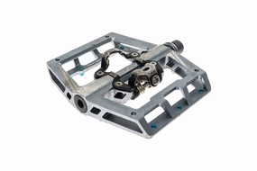 Funn Mamba Pedals Flats Silver Blue