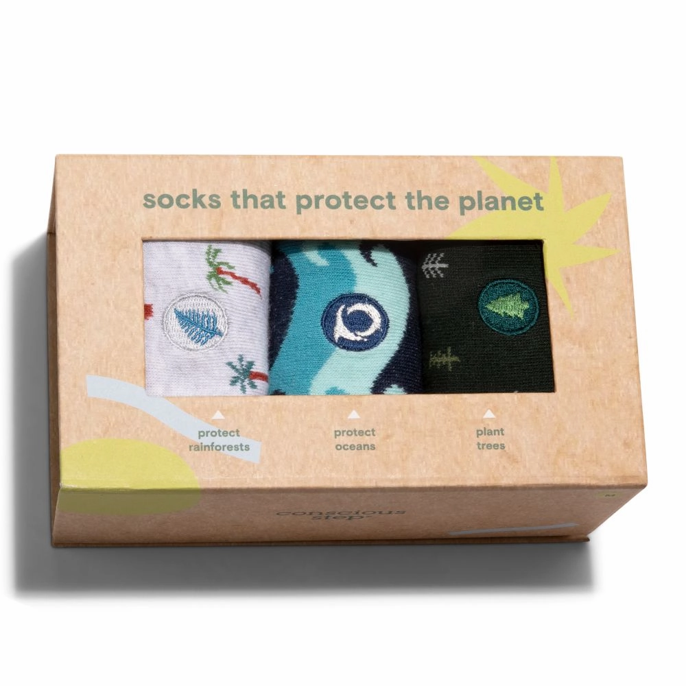 Gift Box - Socks That Protect The Planet Price Drop Alert Weekend Sale Special