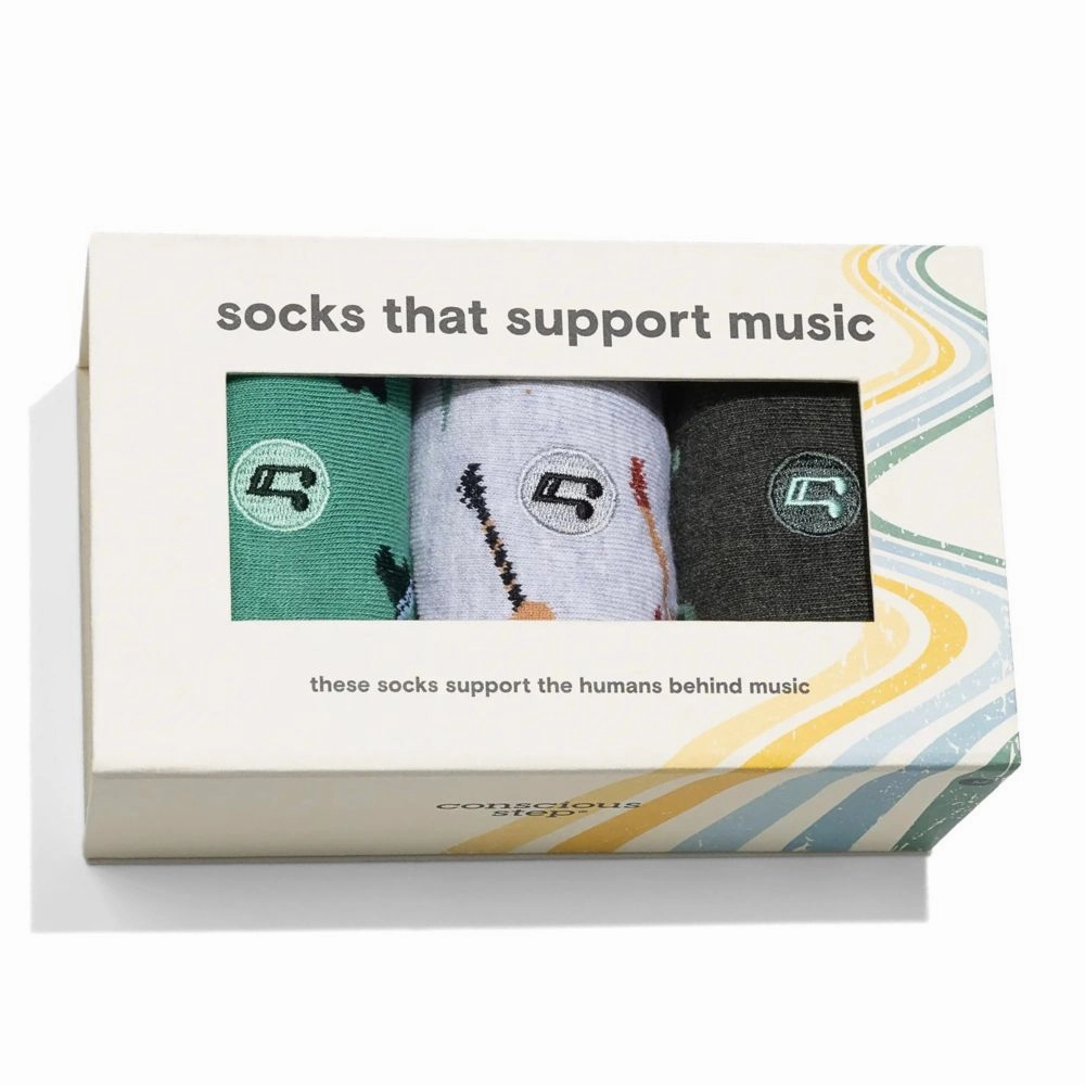 Daily Hot Deal Perfect Gift Offer Gift Box - Socks That Support Music