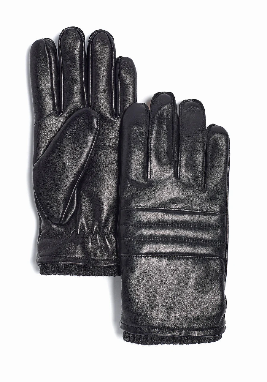 Brume Men'S Liard Leather Gloves Hot Deals Today Limited Time Offer
