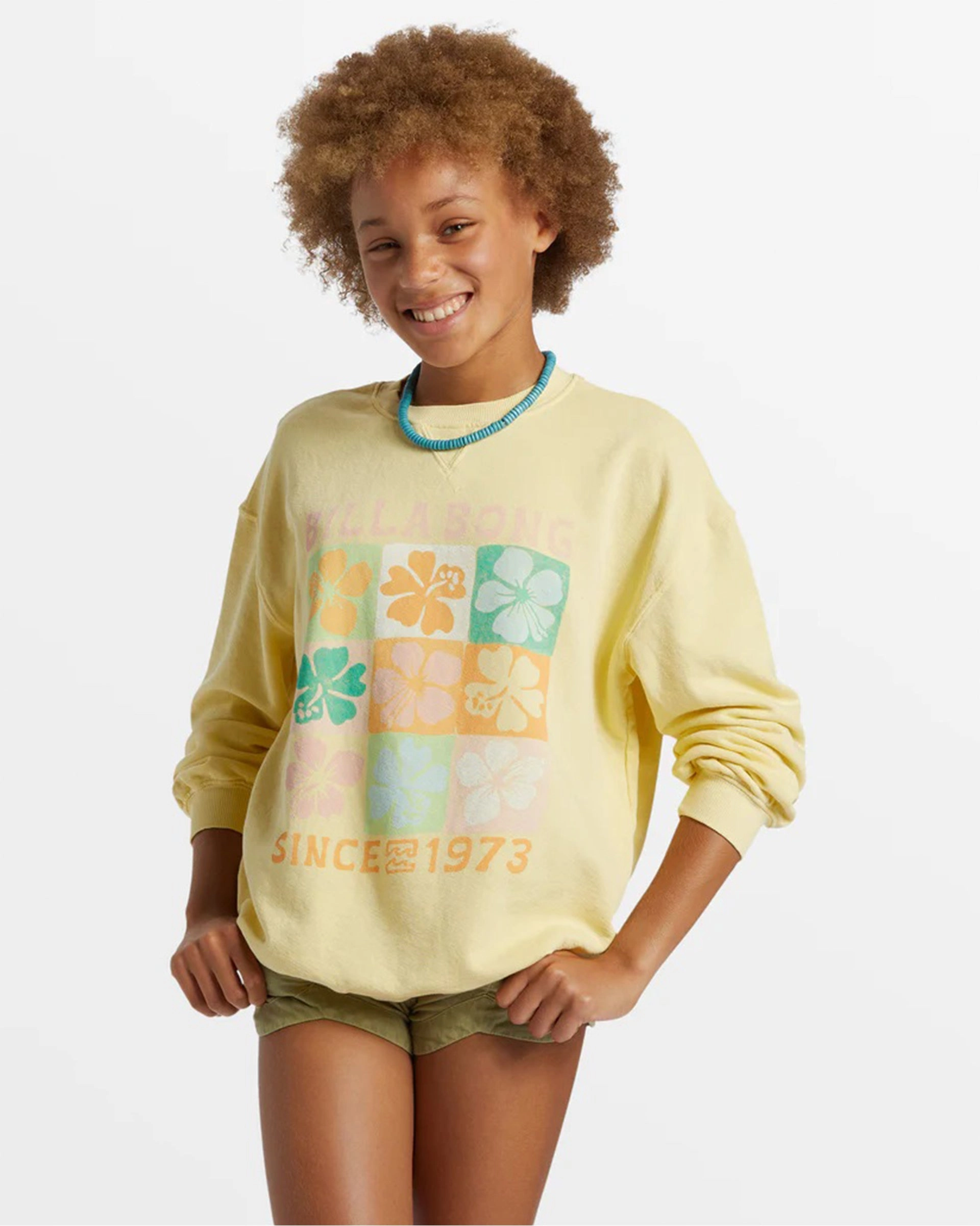 Girl'S (6-14) Making Waves Crewneck Sweatshirt Price Drop Alert