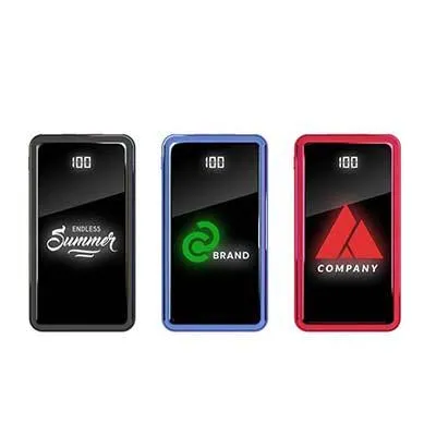 Glow Coloured Led Logo Powerbank Flash Sale Alert Now Weekend Specials