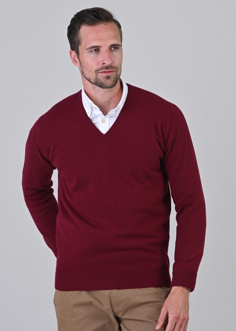 Flash Sale Now EndofWeek Deals Gordon 1 Ply Geelong V-Neck