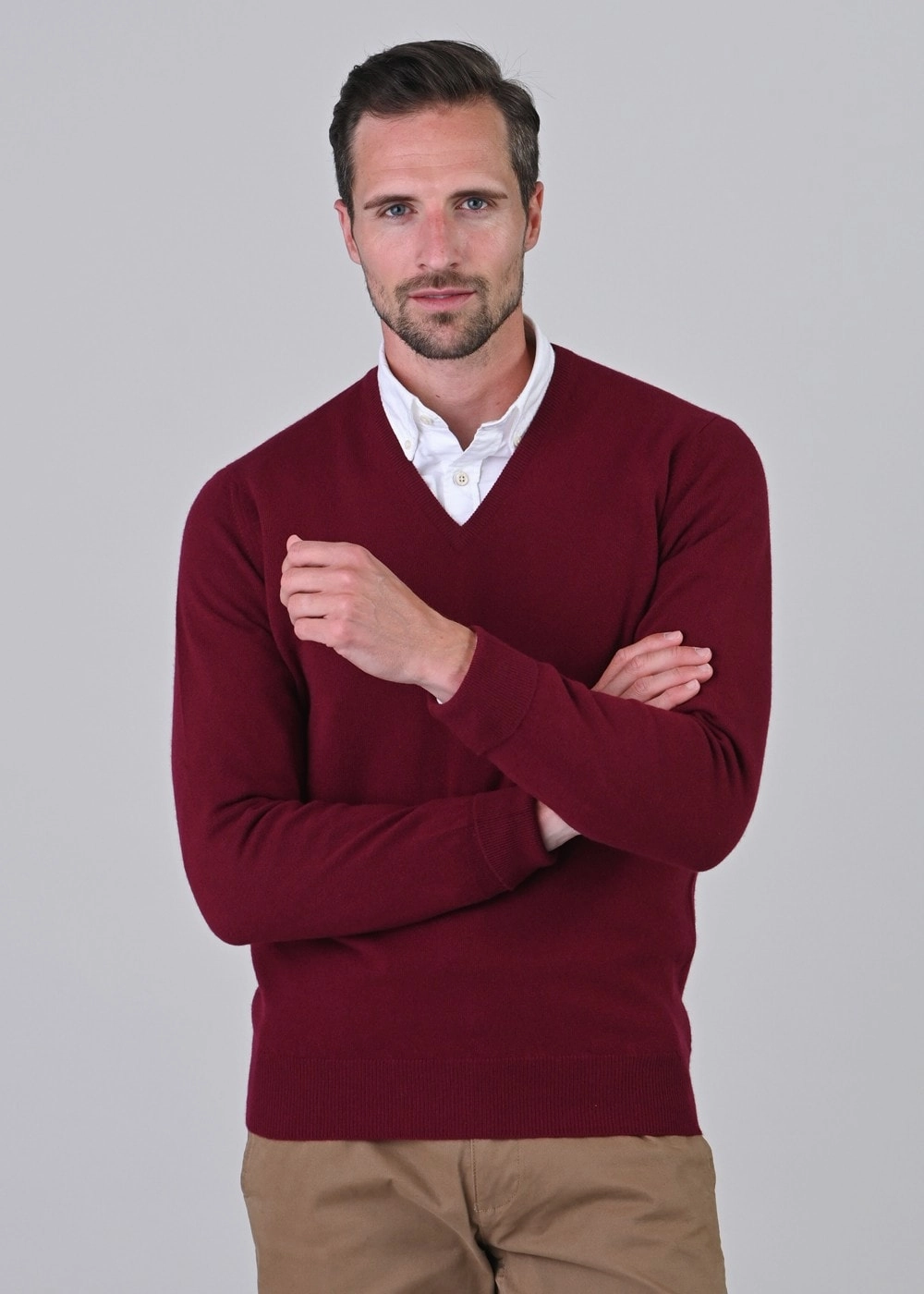 Gordon 1 Ply Geelong V-Neck Trending Hot Deal Best Deal Today