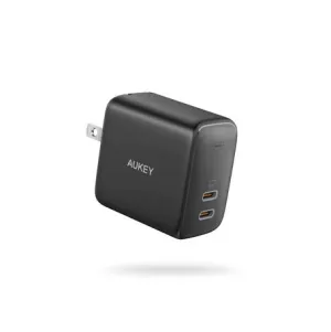 Aukey Pa-R2S Swift Duo Pd40W 2 Port Pd Wall Charger - Black Trending Deals Today Limited Time Sale