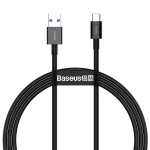 Baseus Superior Series Cable Usb A To Usb-C 66W 1M - Black Grab It Before Gone Price Slash Today