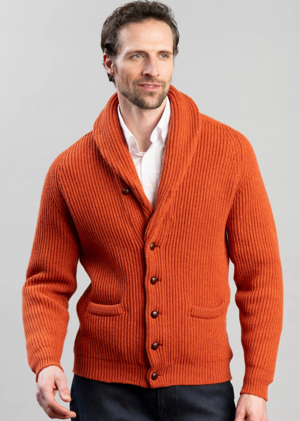 Exclusive Lambswool Windsor Shawl Jacket Special Price Today