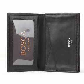 Grab Todays Deal Nappa Vitello Full Gusset, 2 Pocket Card Case With I.D.