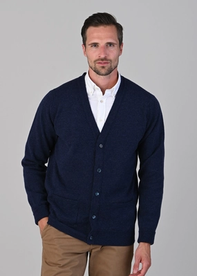 Rob 2 Ply Lambswool Cardigan Hot Deal Alert