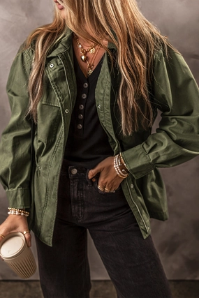 Zip Up Long Sleeve Jacket Mega Discount Today Clearance Blowout
