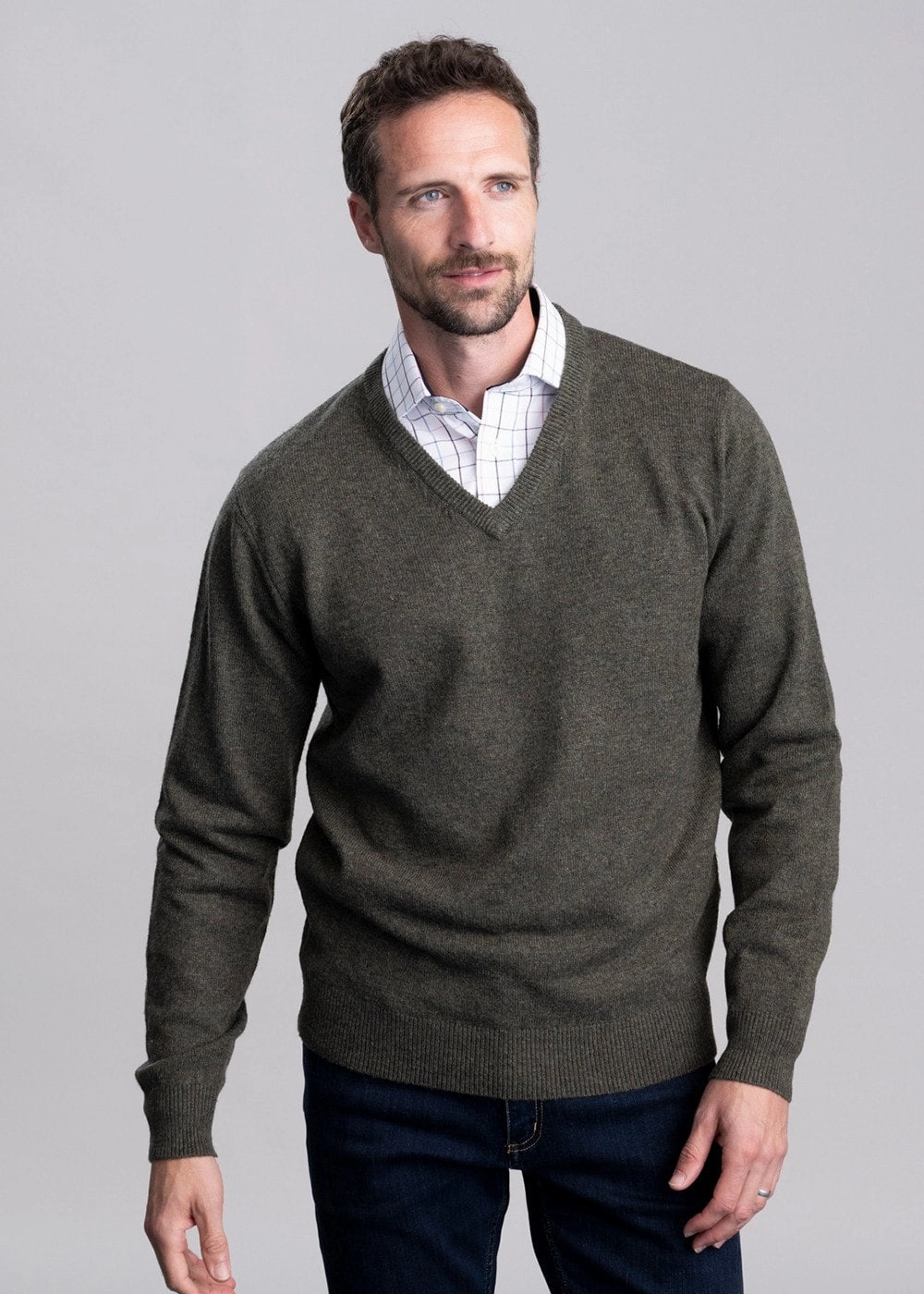 New Arrival Discount Lewis Lambswool V-Neck Jumper