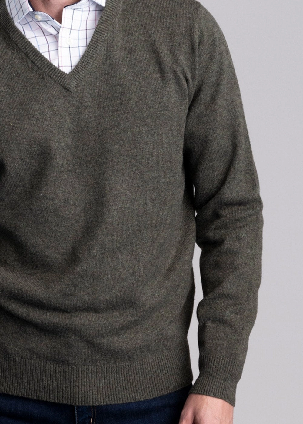 Clearance Event Today Lewis Lambswool V-Neck Jumper