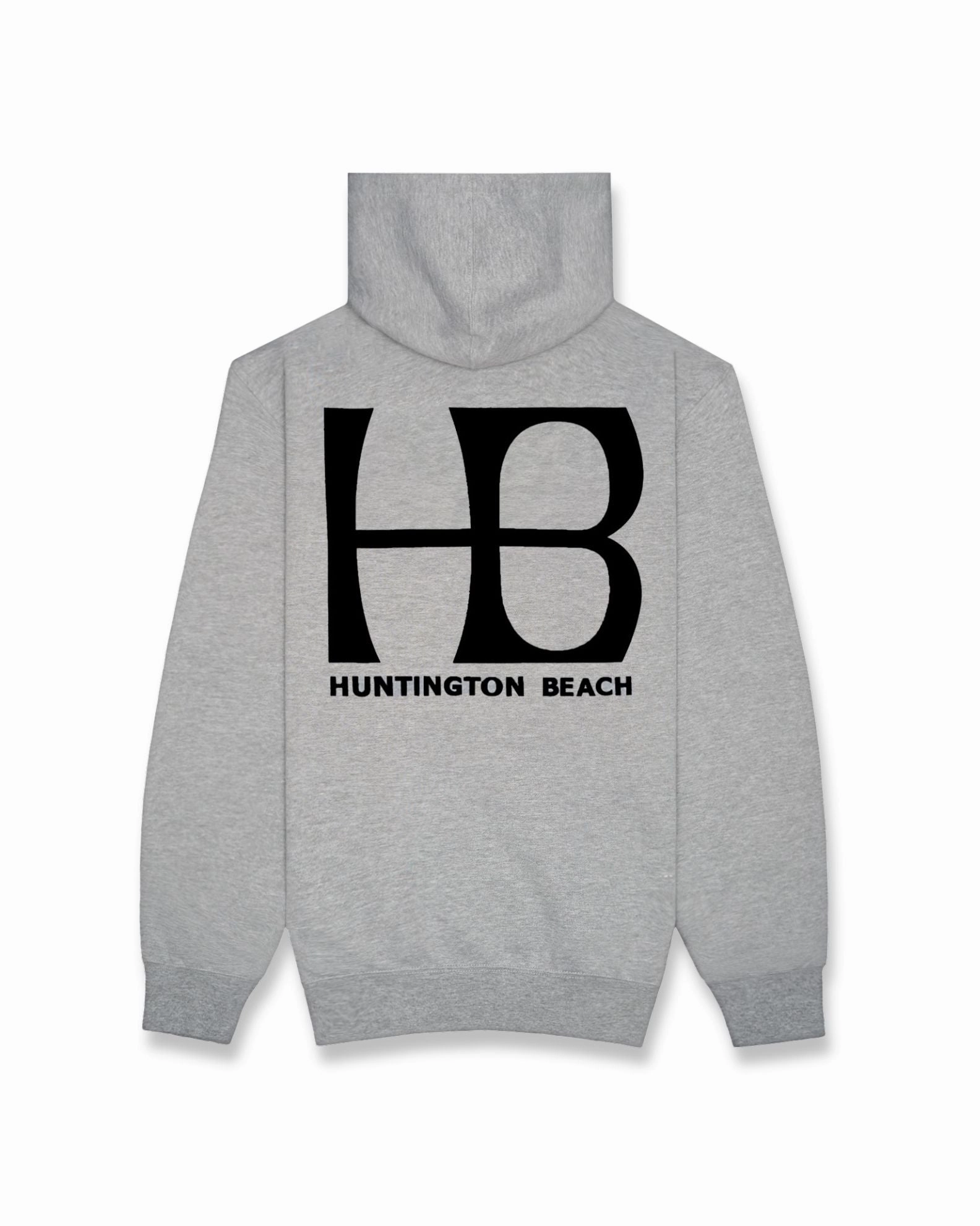 Hb City Logo 2 Pullover Hoodie - Heather Grey Exclusive Online Deal Todays Mega Savings