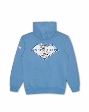 Hbpd Little Officer Pullover Hoodie - Columbia Blue Hot Offer Event