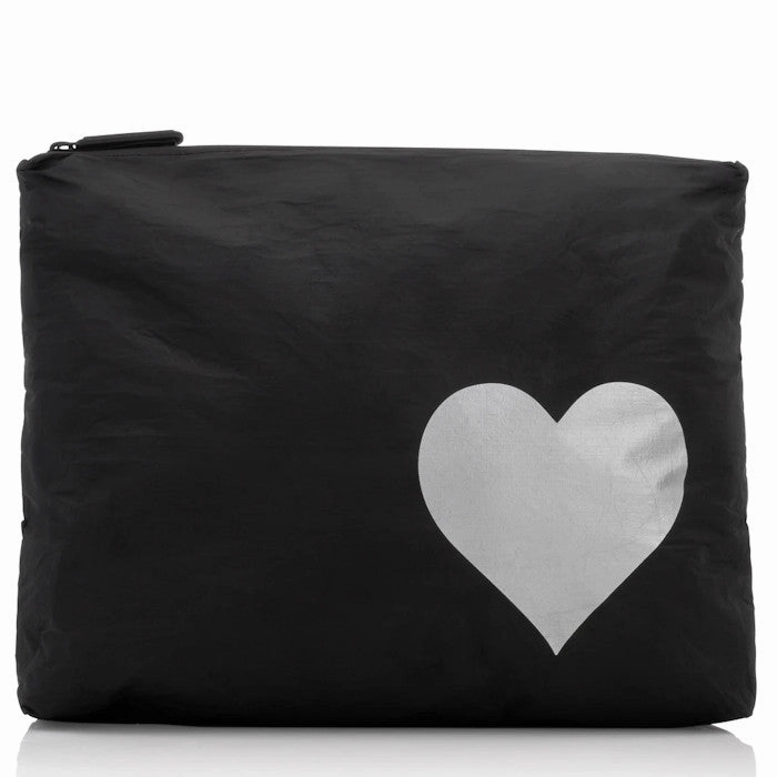 Heart Zipper Pack Silver/Gold Heart MustHave Items Hot Clearance Now