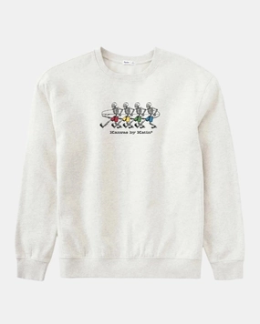 Mega Hot Offer Flash Pick Today Hermanos Embroidered Crewneck Sweatshirt