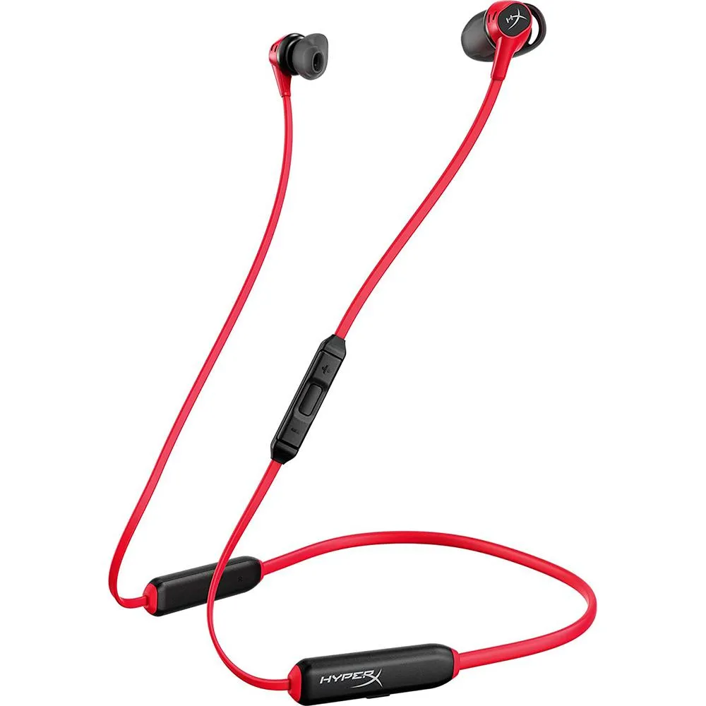 Trendy Picks Today Daily Clearance Deal Hewlett Packard Hyperx Cloud Buds Bluetooth Wireless Headphones, Red-Black (4P5H7Aa)