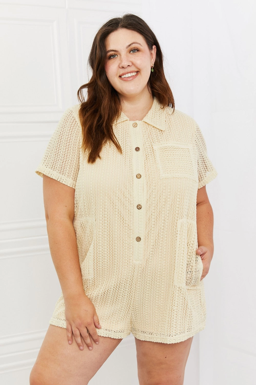 Heyson Ready For The Day Crochet Romper Hot Sale Today Special Occasion Discount