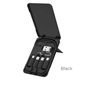 Limited Edition Offer Instant Savings Inside Hoco U86 Treasure 6-In-1 Charging Data Sync With Storage Case Cable
