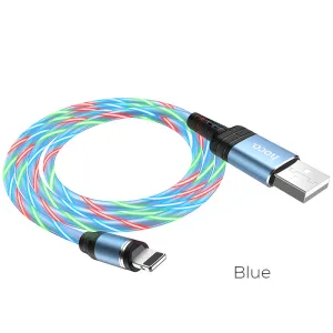 Mega Online Discount Hoco U90 Ingenious Streamer Usb To Lightning For Charging Cable