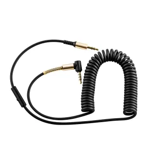 Hoco Upa02 3.5Mm To 3.5Mm Coiled Audio Aux Cable Instant Hot Deal