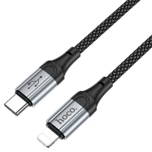Hoco X102 Fresh Type-C To Lightning Pd 27W Fast Charge Cable 1M Black Special Savings Today Hot Sale Frenzy
