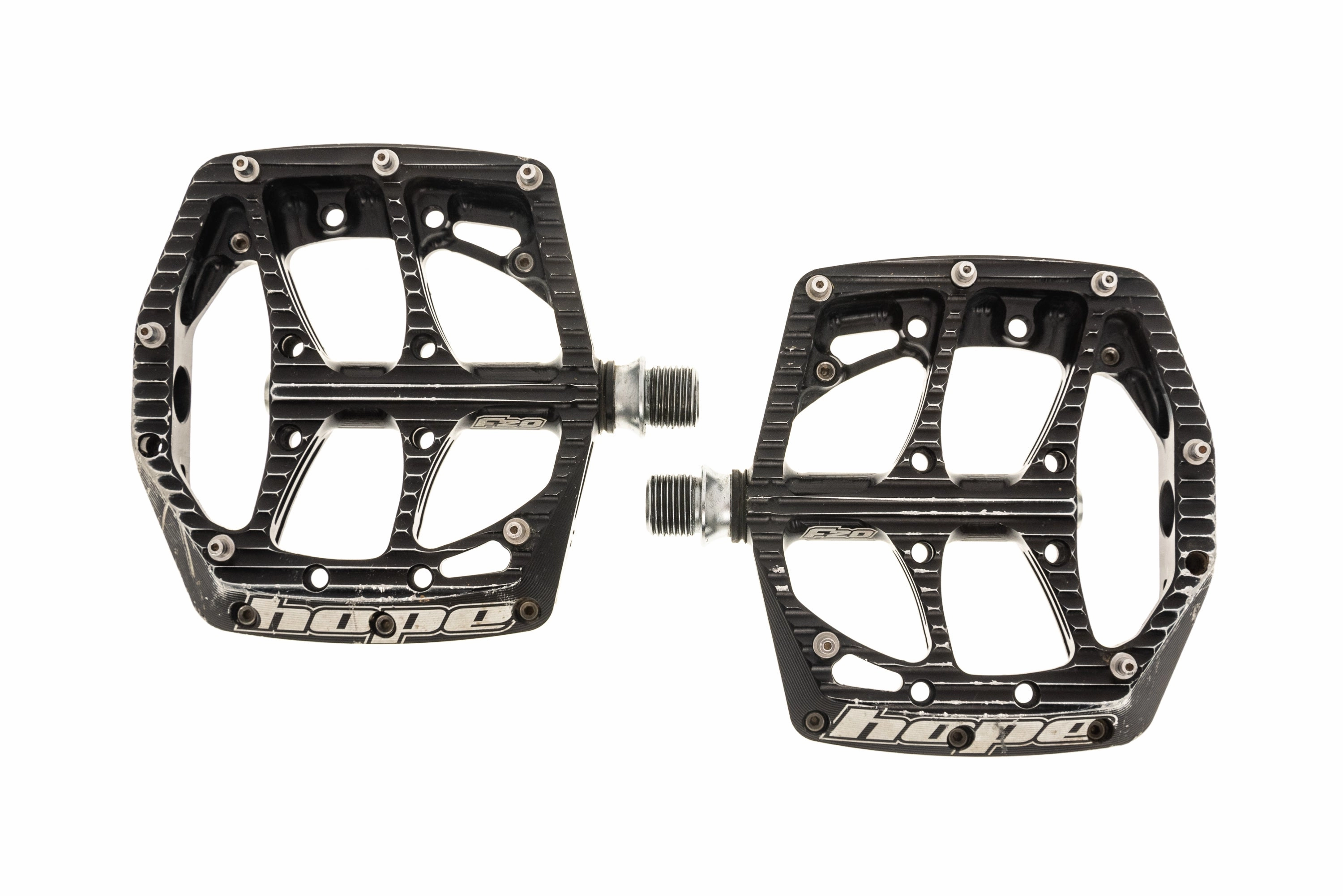 Hope F20 Pedals Flat / Platform Black
