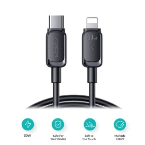 Joyroom S-A14 Type-C To Lightning  Fast Charging 30W Pd Data Cable 1.2M Flash Discount Today Online Exclusive Savings