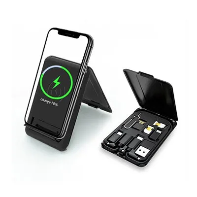 Steal the Deal Now Today Only Special Multifuctional Cables Storage Box With Wireless Charging