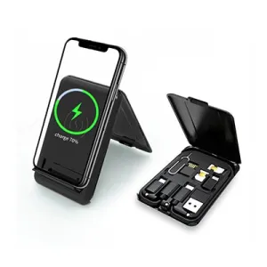 Steal the Deal Now Today Only Special Multifuctional Cables Storage Box With Wireless Charging
