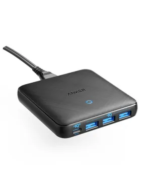 Anker Powerport Atom Iii Slim (Four Ports) Charger Adapter Mega Discount Today Instant Hot Deal